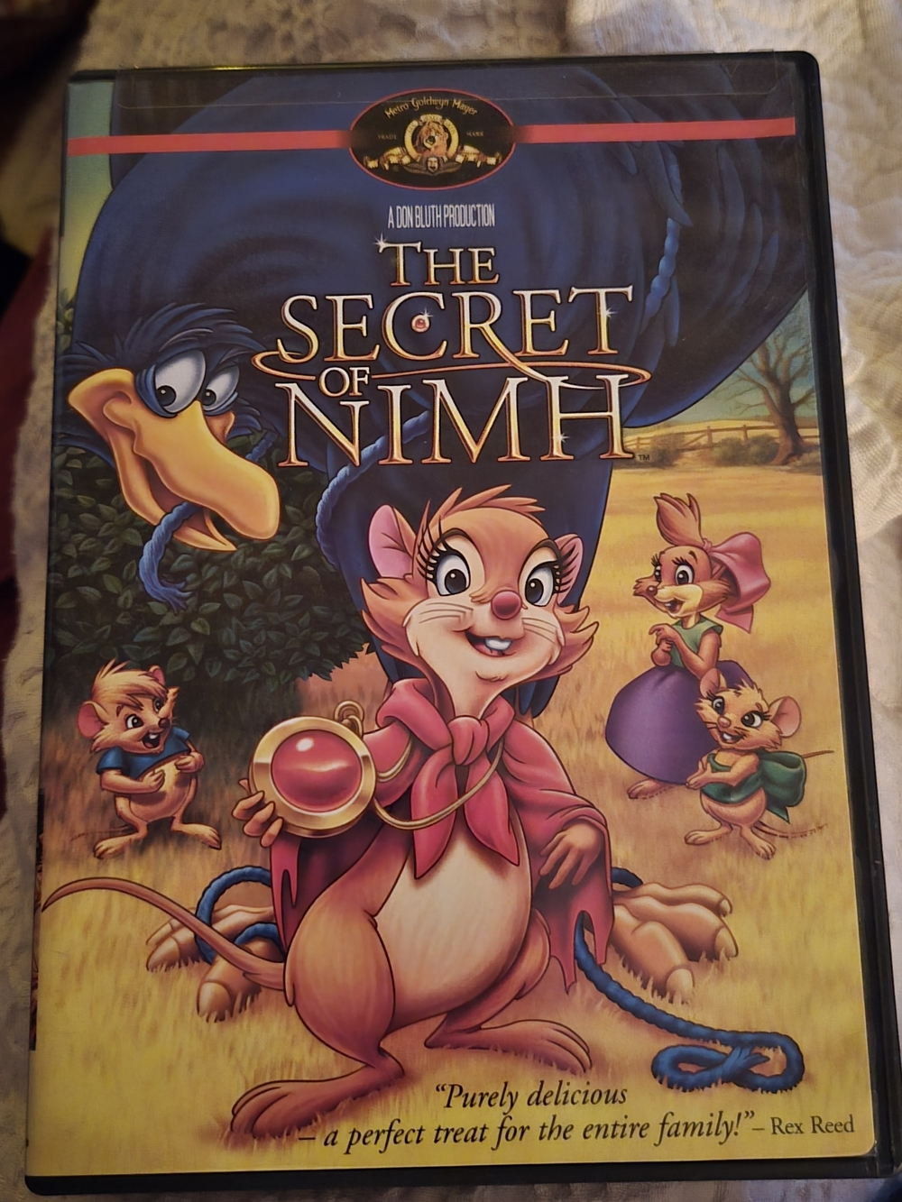The Secret of NIMH DVD Don Bluth Classic Animated Movie